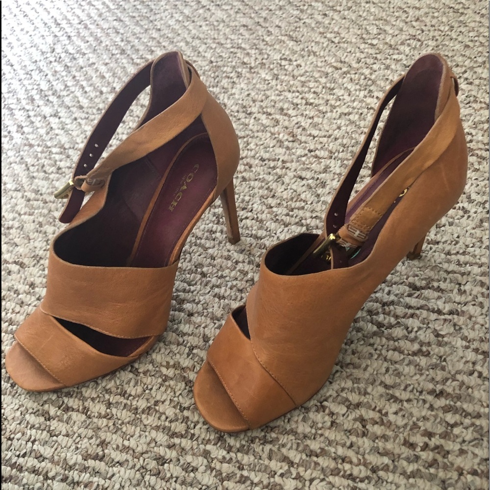 Gently used Coach heels